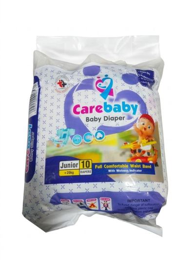 ​Carebaby Baby Diaper Junior XXXL Size 10 Diapers Pack (+20kg)